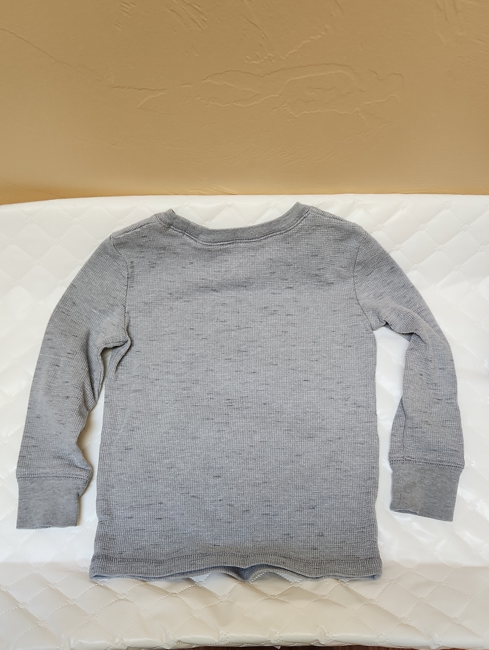 jumping beans Gray Long-Sleeve Top with Yellow Construction Vehicles - Picture 4 of 4